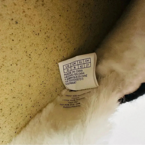 NWT Toms Alpargata Ortholite Rainbow Pride Faux Fur Lined Slip Ons - Picture 7 of 8